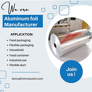 15 Micron Large Roll Aluminum Foil Food Grade